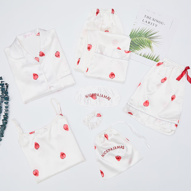 Elegantní pyžamový set 7ks