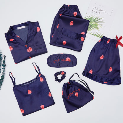 Elegantní pyžamový set 7ks