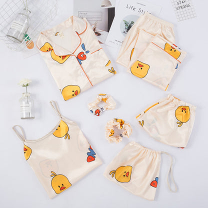 Elegantní pyžamový set 7ks