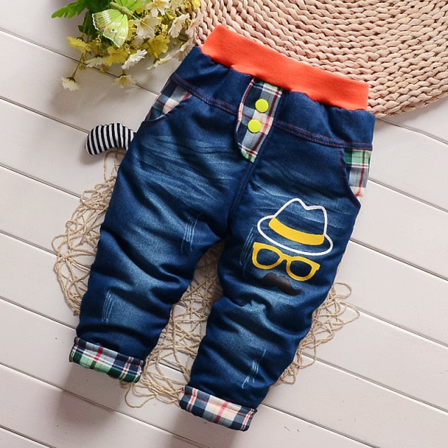 Teplé unisex dětské kalhoty