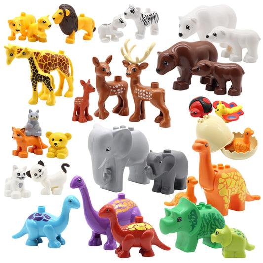 Zoo figurky zvířat