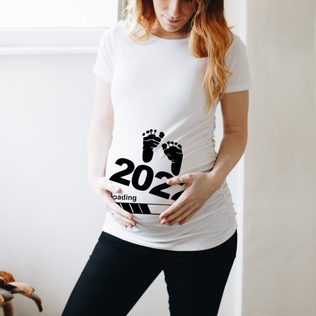 Dámské těhotenské tričko miminko 2022