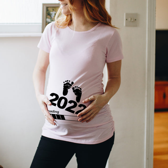 Dámské těhotenské tričko miminko 2022