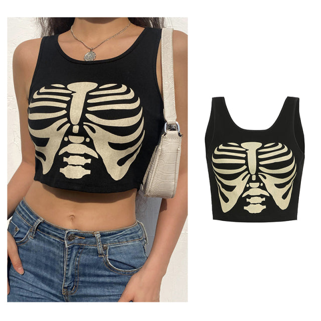 Dámské croptop triko