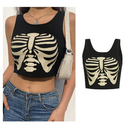 Dámské croptop triko
