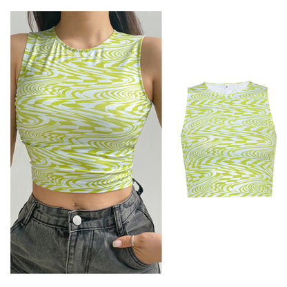 Dámské croptop triko