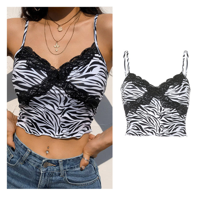 Dámské croptop triko