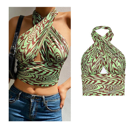 Dámské croptop triko