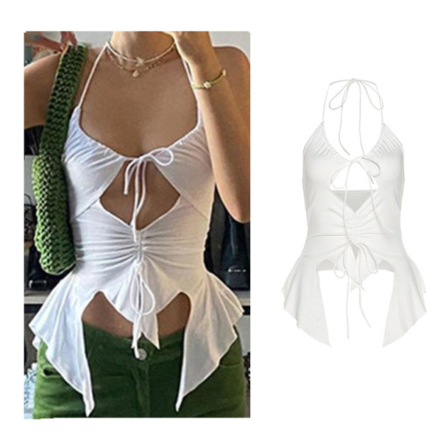 Dámské croptop triko