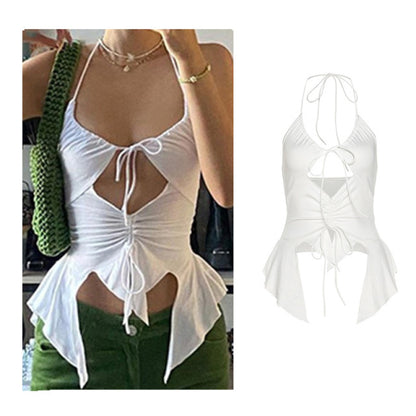 Dámské croptop triko