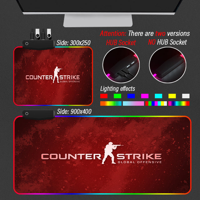 Led podložka pod myš Counter Strike