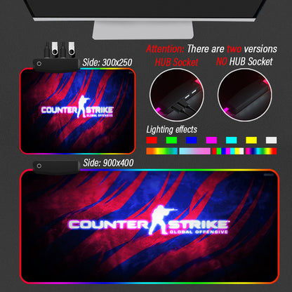 Led podložka pod myš Counter Strike
