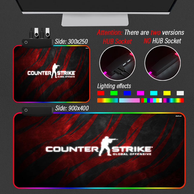 Led podložka pod myš Counter Strike