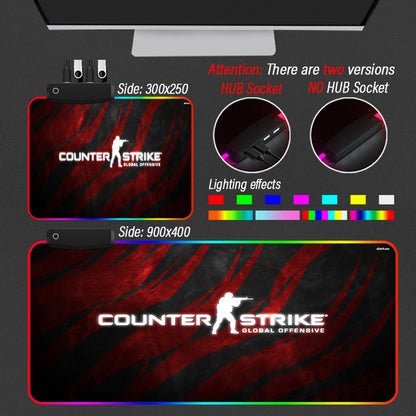 Led podložka pod myš Counter Strike