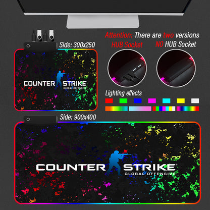 Led podložka pod myš Counter Strike