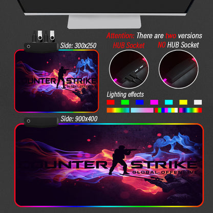 Led podložka pod myš Counter Strike