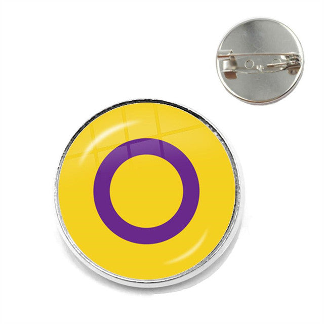 Odznak s LGBTQ vzorem