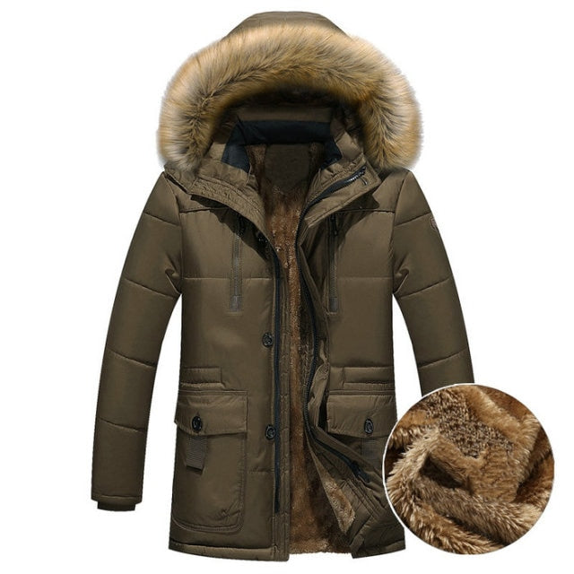 Pánská teplá parka